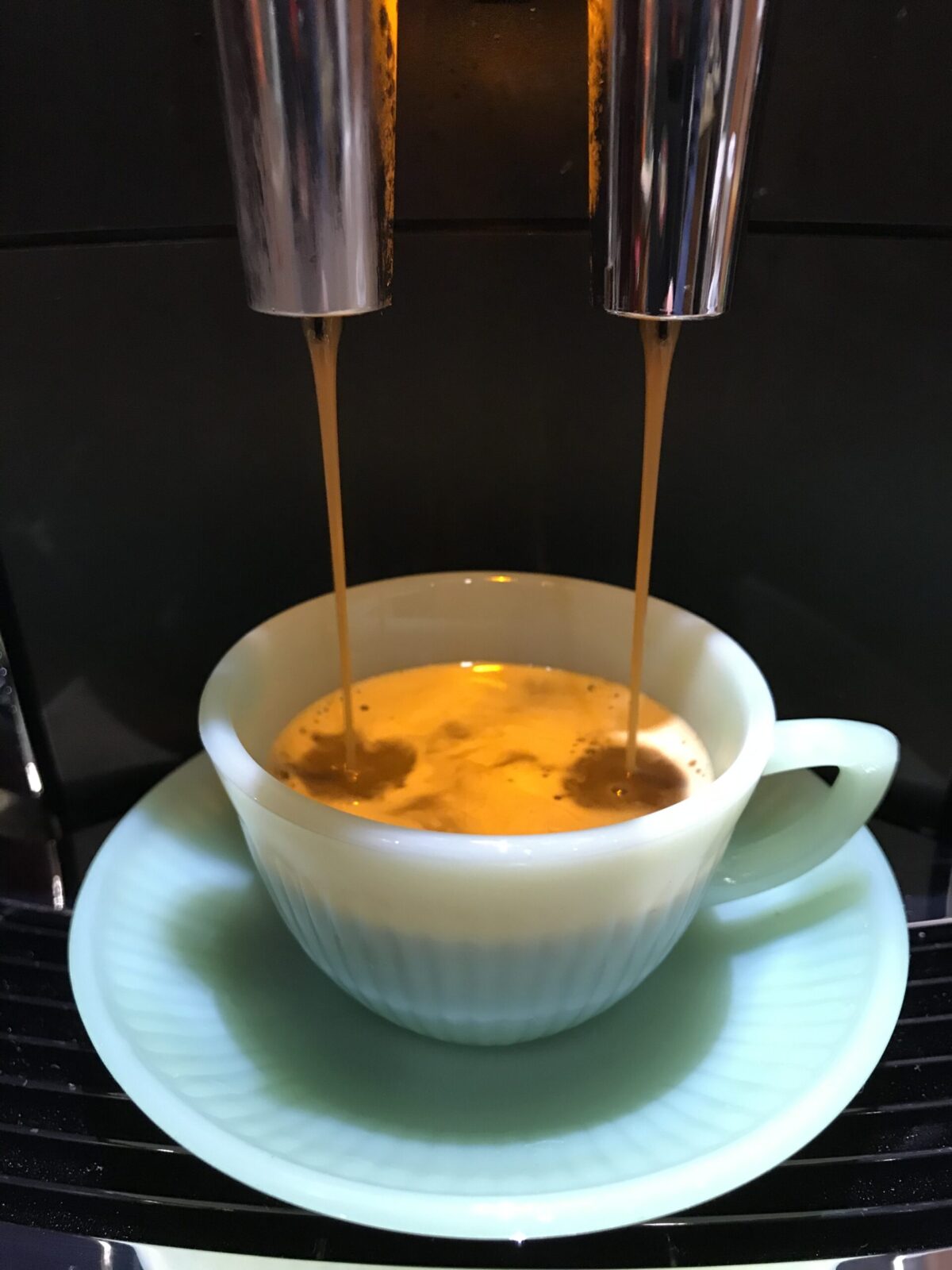porcelain demitasse espresso cup — Set Fire To It